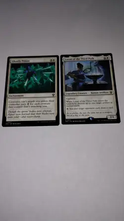 MTG 1x Ghostly Prison & 1x Loran Of The Third Path - Murders at Karlov Manor - Image 1