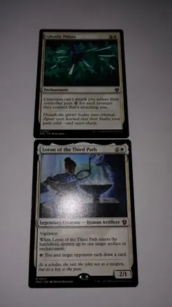 MTG 1x Ghostly Prison & 1x Loran Of The Third Path - Murders at Karlov Manor - Image 2