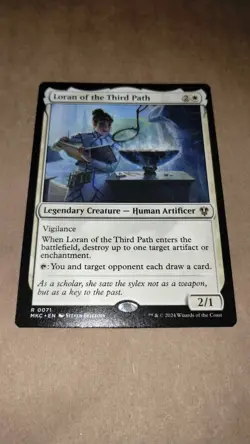 MTG 1x Ghostly Prison & 1x Loran Of The Third Path - Murders at Karlov Manor - Image 4