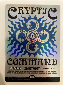 Cryptic Command - RAINBOW FOIL Secret Lair Promo #0905 MTG Magic - Image 1