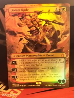 Magic Carta Card MTG Domri Rade Foil NM - Image 1