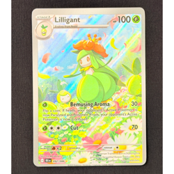 LILLIGANT 2025 POKEMON BLACK BOLT ILLUSTRATION RARE 092/086 Q2750 - Image 2