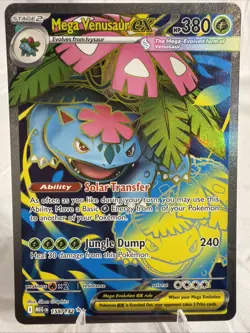 Mega Venusaur EX 155/132 Ultra Rare Pokemon Mega Evolution NM - Image 1