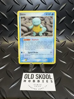 2005 Pokemon Ex Delta Species ~ Ditto (Squirtle) 64/113 ~ NM - Image 1