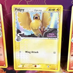Pokemon TCG EX Holon Phantoms Pidgey Horsea Mankey Reverse Holo Stamped Lot LP - Image 5