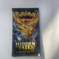 Pokemon Sun And Moon Hidden Fates Booster Pack Sealed English - Image 1