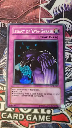 Legacy Of Yata-Garasu Super Rare PP01-EN009 - Yu-Gi-Oh! TCG - Image 1