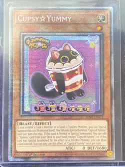 Cupsy Yummy Starlight Yu Gi Oh JUSH-EN016 (Sole Owner) Pulled 10/26/2025 - Image 1