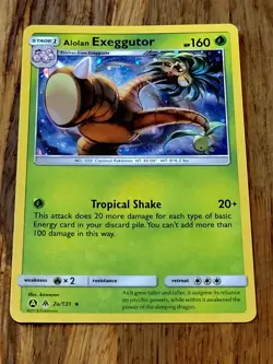 Alolan Exeggutor 2a/131 Cosmos Holo Rare Alternate Art Promo Pokemon Card Mint - Image 1