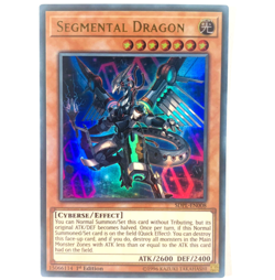 YUGIOH Segmental Dragon SDPL-EN008 Ultra Rare Card 1st Edition NM - Image 1