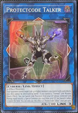 Protectcode Talker CYAC-EN048 Cyberstorm Access 1st Edition - Yugioh Card - Image 1