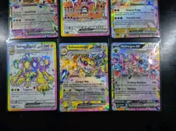 Tera Pokemon Ultra Rare ONLY Rainbow Borders Lot of 9 NM Cards - Image 4