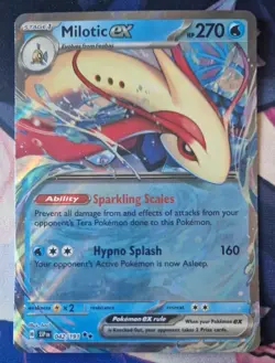 Milotic ex 042/191 Surging Sparks Double Rare NM-Mint TCG Pokemon Card - Image 1
