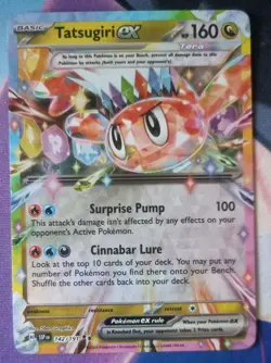 Tatsugiri ex 142/191 Surging Sparks Double Rare Nm-Mint TCG Pokemon Card - Image 1