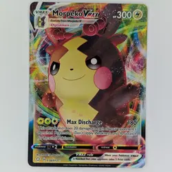 Morpeko Vmax 038/072 Ultra Rare Shining Fates Pokemon TCG Card NM - Image 1