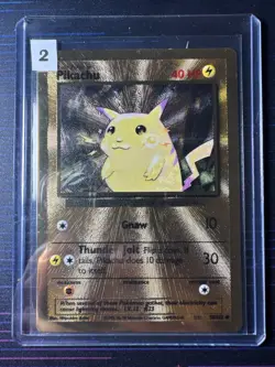 Pokemon TCG Celebrations Pikachu Gold Metal Card 58/102 Lot:#2 - Image 1
