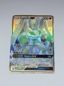 Pokemon Card - Zygarde GX Hidden Fates Shiny Vault SV65/SV94 SM Shiny Holo Rare - Image 1