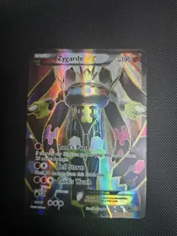 Zygarde EX 54a/124 XY 2017 ALT Full Art Promo Pokemon Card TCG NM - Image 1