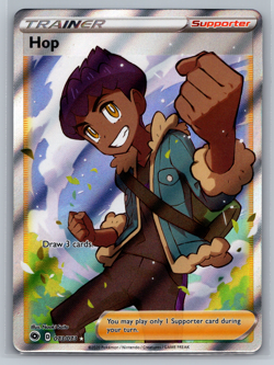 Hop 073/073 Champions Path Full Art Holo 2020 Pokemon TCG Card NM - Image 1