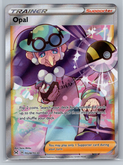 Opal TG28/TG30 Lost Origin Trainer Gallery Holo Ultra Rare Pokemon Card TCG NM - Image 1