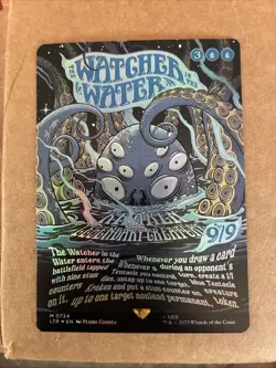 MTG x Lord of the Rings #0734 The Watcher in the Water Borderless Foil NM - Image 1