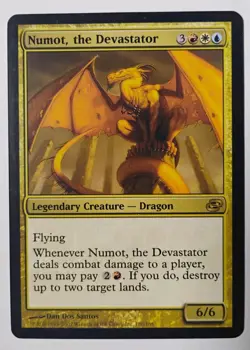 Numot, the Devastator MTG, Planar Chaos, Rare, LP - Image 1