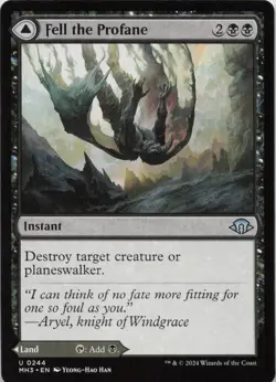 Fell the Profane U Modern Horizons 3 244 - LP MTG - Image 1