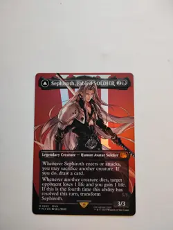 Sephiroth, Fabled SOLDIER (0382) (Borderless) Final Fantasy Foil - Image 1
