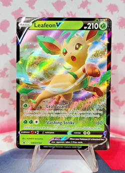 Leafeon V SWSH194 Sword & Shield Black Star Promo Pokemon TCG NM - Image 1