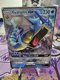Pokemon TCG SM Promos #SM212 Gyarados GX LP - Image 1