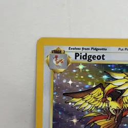 Pokemon TCG Pidgeot Jungle 8/64 Holo Unlimited Holo Rare LP+ - Image 2