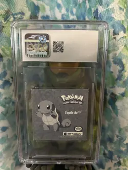 Squirtle Artbox Pokemon Stickers Series 1 Prizm #PR22 1999 - Rare Vintage Collec - Image 2