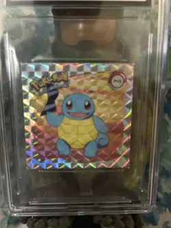Squirtle Artbox Pokemon Stickers Series 1 Prizm #PR22 1999 - Rare Vintage Collec - Image 4
