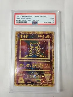 2000 Pokemon Movie Ancient Mew Rookie Promo PSA 7 From Sealed Pack To Grader - Image 1