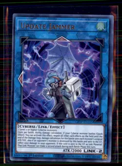 Yugioh Update Jammer 1st Edition Ultra Rare GFTP-EN105 - Image 1