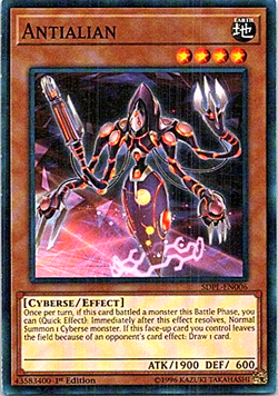 Antialian SDPL-EN006 Yu-Gi-Oh! Light Play 1st Edition - Image 1