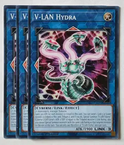 Yugioh x3 V-LAN Hydra DIFO-EN099 Common 1st Edition - Image 1