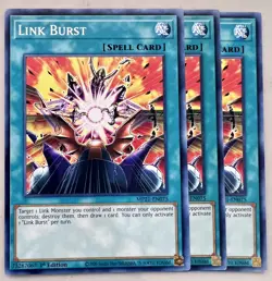 Yu-Gi-Oh! TCG Link Burst 2021 Tin of Ancient Battles MP21-EN075 x3 NM - Image 1