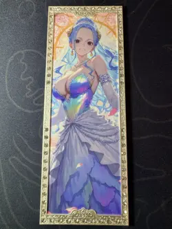 Goddess Bikini Vivi Limited Diamond Card Metal Beautiful Waifu Doujin One Piece - Image 1