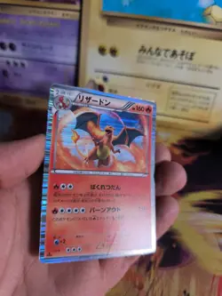 Pokemon Karte Card Holo Glurak Charizard BW6 Freeze Bolt 1. Edition japanese LP - Image 4