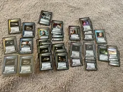 Star Trek CCG Vintage Voyager Hirogen Kazon Pralor lot of cards unplayed - Image 1