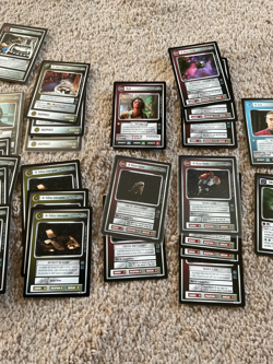Star Trek CCG Vintage Voyager Hirogen Kazon Pralor lot of cards unplayed - Image 3