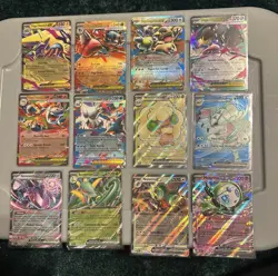 Pokemon TCG Lot Of 12 Modern Ex Cards Mega Lucario Kangaskhan All NM - Image 1