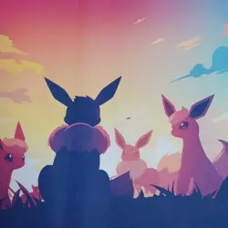 Pokemon TCG Eeveelutions Rubber Playmat/Mousemat, Trading Card Game 60x30cm - Image 2