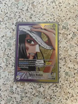 OP09-062 Nico Robin Leader Alt Art One Piece TCG English Card - Image 1