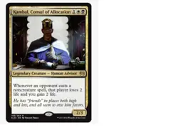 Kambal, Consul of Allocation+ 10 random rares! mtg rare lot Christmas gift!! - Image 1