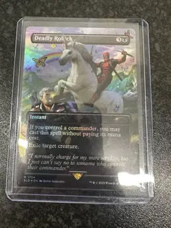 Deadly Rollick ⭐ Foil ⭐ MTG Deadpool Secret Lair (NM) #1754 - Image 1