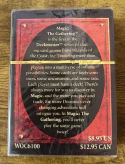 Magic MTG ENGLISH 4th Edition Starter Deck NEW TCG CCG Fourth Deckmaster 742818061001 - Image 2