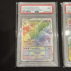 Lot Of 2 Graded Charizard Pokemon Cards , Both PSA 9 - Image 1