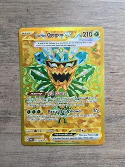 Pokemon TCG Teal Mask Ogerpon ex 221/167 Twilight Masquerade Hyper Rare NM - Image 1